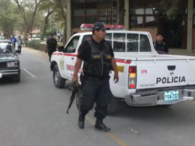 San Martín: delincuentes se llevan S/.500 mil sin disparar un solo tiro