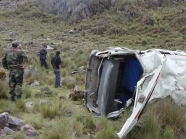 La Libertad: volcadura de camioneta deja cinco muertos en Pataz