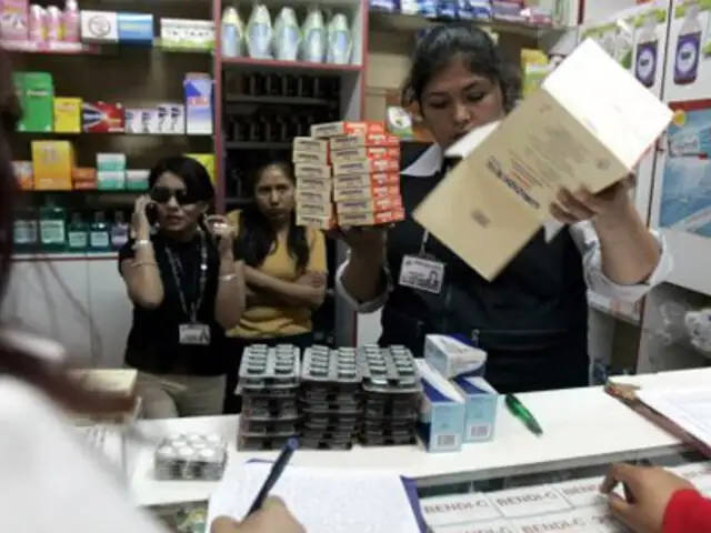 Incautan medicamentos 'bambas' en boticas cercanas a Hospital de la Solidaridad