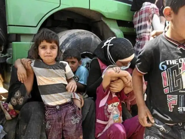 Guerra obligó a un millón de niños sirios a refugiarse en países vecinos