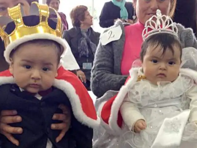 Decenas de bebés participaron en el concurso ' Rey mamoncito 2013'