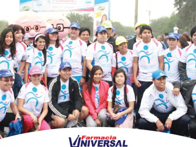 Artistas participaron en ‘Caminata Universal 5k’ para ayudar a niños pobres