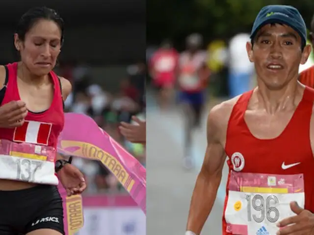 Atletas peruanos se coronaron campeones en la Gran Maratón de México