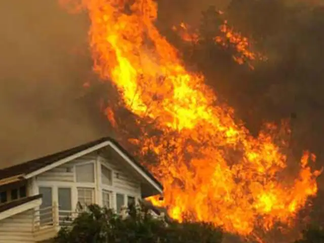 EEUU: incendio forestal arrasa más de 50 mil hectáreas en California