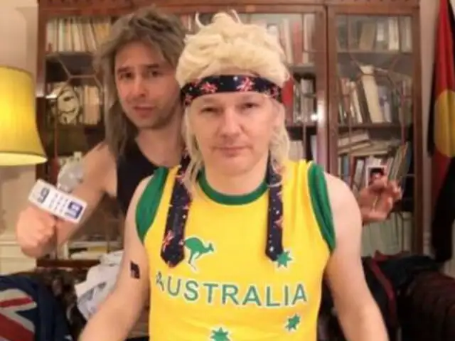 Assange realizó videoclip para promocionar su candidatura al Senado de Australia