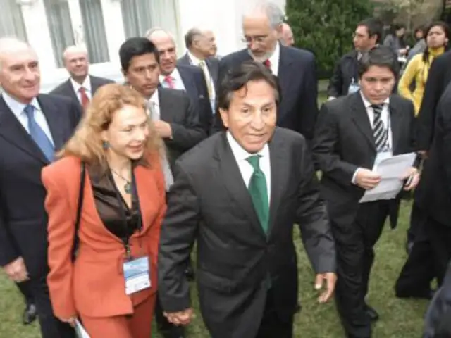Congreso acordó levantar secreto bancario de Alejandro Toledo y  Eliane Karp