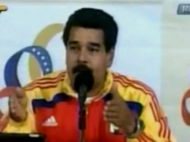 Nicolás Maduro responsabiliza al  