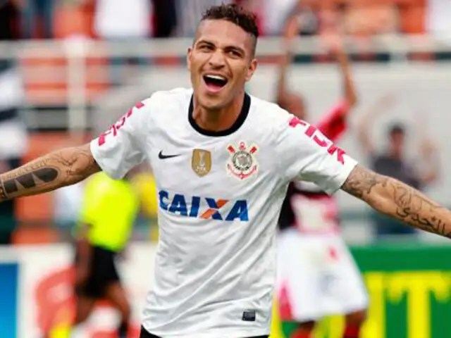 Corinthians y Paolo Guerrero clasificaron a cuartos de final de la copa Brasil