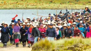 Ronderos de Cajamarca reiniciarían paro contra mineras el 23 de setiembre