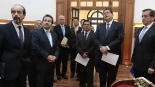 Premier Juan Jiménez y Alan García se reunieron en Palacio de Gobierno