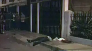 Trujillo: de tres balazos asesinan a estudiante frente a su enamorada