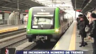 Metro de Lima: 12 nuevos trenes acortarán tiempo de espera para usuarios