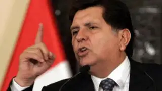 Presidente de ‘Megacomisión’ citaría nuevamente a ex mandatario Alan García