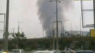 Incendio de gran magnitud consumió fábrica en San Martín de Porres