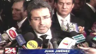 Premier Jiménez anuncia "muerte civil" para involucrados en casos de corrupción