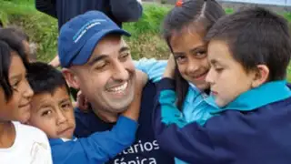 Voluntarios extranjeros llevaron alegría y esperanza a escolares en Huancayo