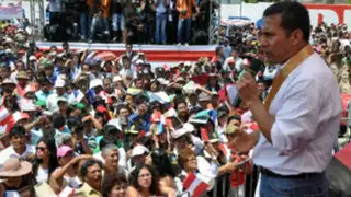 Presidente Humala dice que lo principal para su Gobierno es la política social