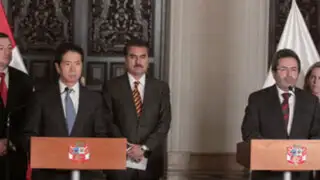 Juan Jiménez se reunió con Fuerza Popular en Palacio de Gobierno