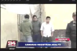 Trujillo: cámaras ayudaron a capturar a asaltantes de salón de belleza
