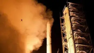 EEUU: una rana salió volando durante lanzamiento de cohete de la NASA