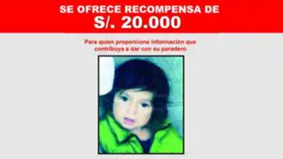 Mininter anuncia recompensa de S/. 20 mil por el paradero de menor secuestrada