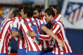 Atlético de Madrid derrotó 4-2 al Almeria y se mantiene invicto en la Liga