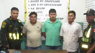 Policía logro capturar a banda ‘Los malditos de Pucallpa’ en Tarapoto