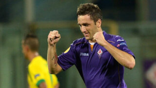 Fiorentina goleó 3-0 al Pacos Ferreira en Italia