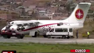 Alarma en Cusco: avión con 59 pasajeros no pudo despegar por fallas mecánicas