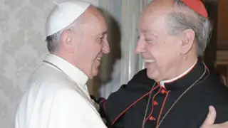 Cipriani regaló reliquias de Santa Rosa y San Martín a Papa Francisco