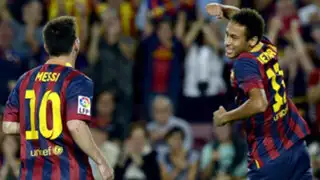 Barcelona goleó 4-1 al Real Sociedad con tantos de Messi y Neymar