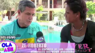 Entrenador de vóley de Brasil Ze Roberto contó el secreto de sus logros mundiales