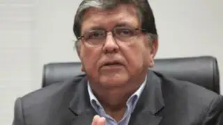 Congreso: aprueban dos informes de comisión que investigó a Alan García