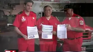 Indignante: bomberos son multados con fotopapeletas por exceso de velocidad