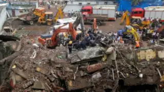 India: a 50 ascienden los muertos por derrumbe de edificio en Bombay