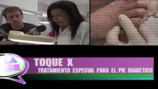 ‘Toque X’ ofrece tratamiento de pedicure especial para las personas diabéticas