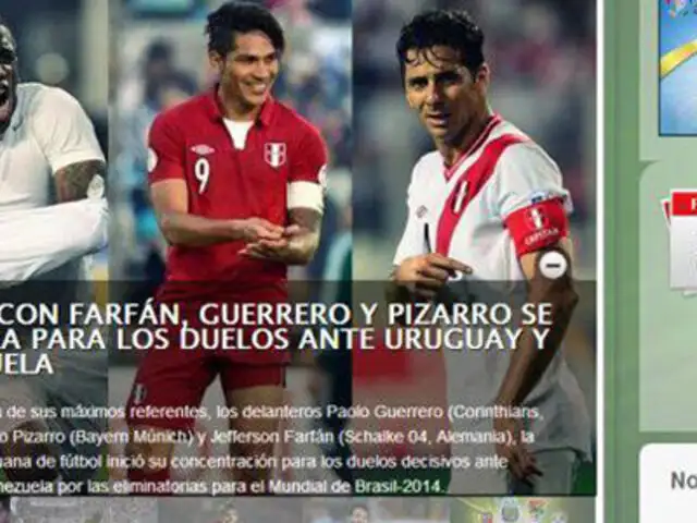 Eliminatorias 2014: Conmebol confundió a la selección peruana con la de Chile