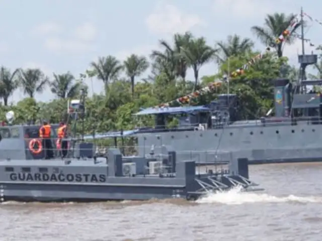 Autoridades intensifican operativos antidrogas en los ríos de Loreto