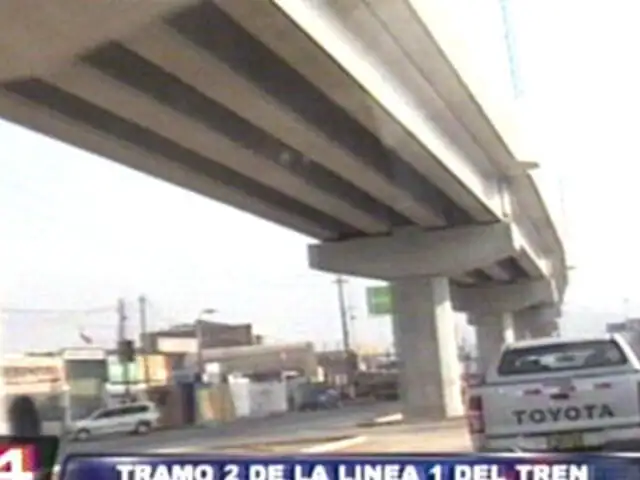 Segundo trayecto del Metro de Lima se encuentra en un 81% terminado