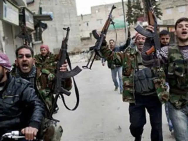 Siria: policía detiene a 12 rebeldes en Turquía con dos kilos de gas sarín