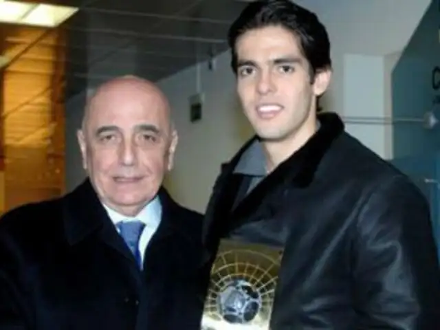 Adriano Galliani: Kaká esta físicamente como si tuviera 20 años
