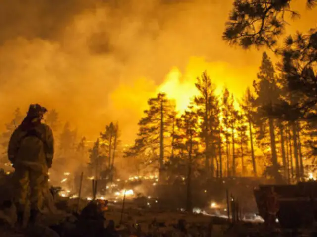 EEUU: incendio en California arrasa con más de 101 mil hectáreas en 24 días