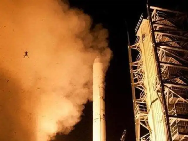 EEUU: una rana salió volando durante lanzamiento de cohete de la NASA