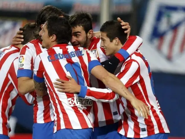 Atlético de Madrid derrotó 4-2 al Almeria y se mantiene invicto en la Liga