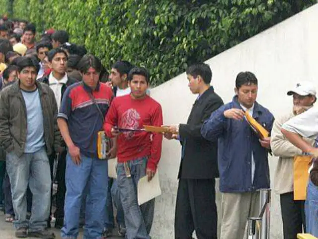 INEI: desempleo en Lima Metropolitana se redujo en últimos 12 meses