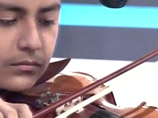Conozca al pequeño talento de 12 años de la Asociación Sinfonía por el Perú