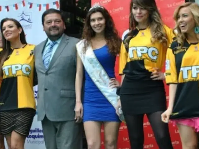 Chile: Angie Jibaja compite en concurso Reina de la Pampilla 2013
