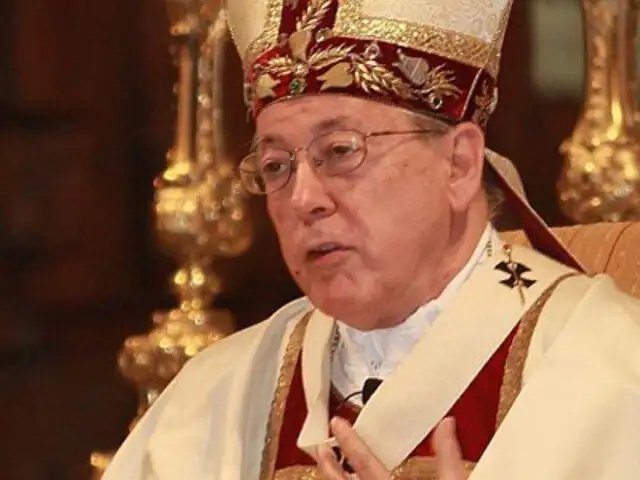 Cipriani sobre Unión Civil: “Hay un griterío para que la Iglesia no hable”