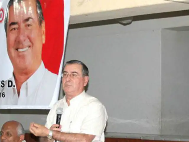 Ex premier Oscar Valdés lanzó su candidatura a la Presidencia de la República