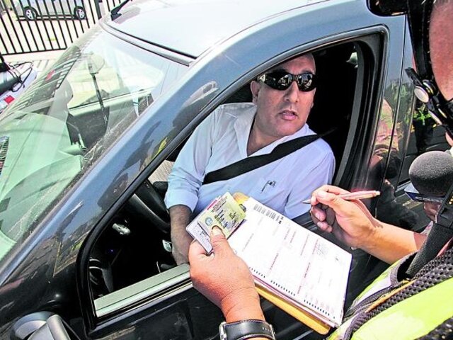 PNP: Piuranos cometen un promedio de 225 infracciones vehiculares por día
